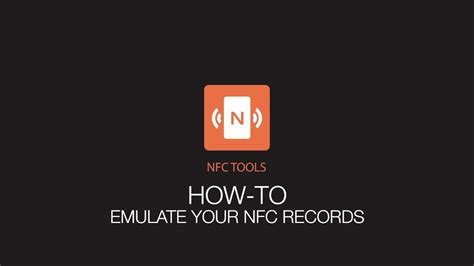 nfc tools - pro emulate tag|nfc emulator reddit.